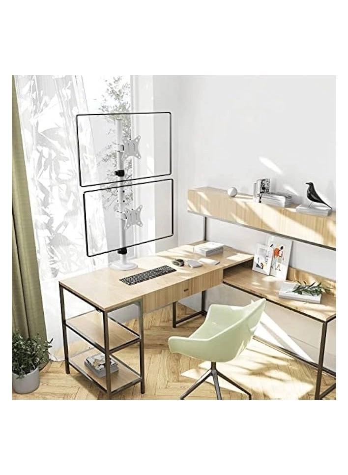Dual Monitor Mount - 2 Monitors 32 inches 75mm or 100mm