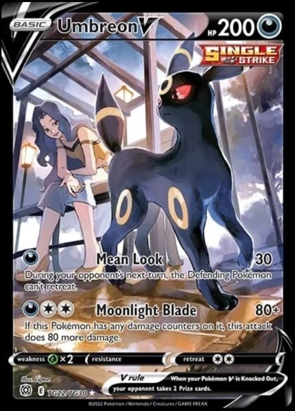 Pokémon Umbreon V TG22/TG30