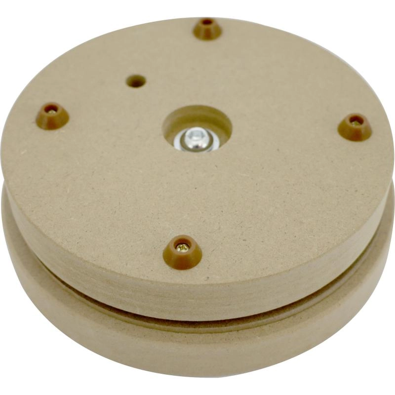 Sculpture Turntable - Wood 1 Piece