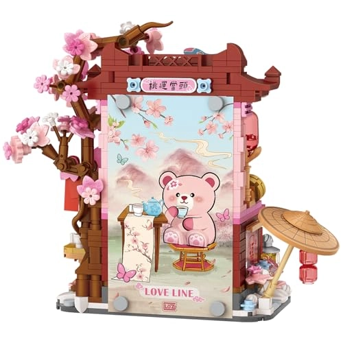Perpetual Calendar Building Blocks - Cute Bear Chinese Style 700 pcs