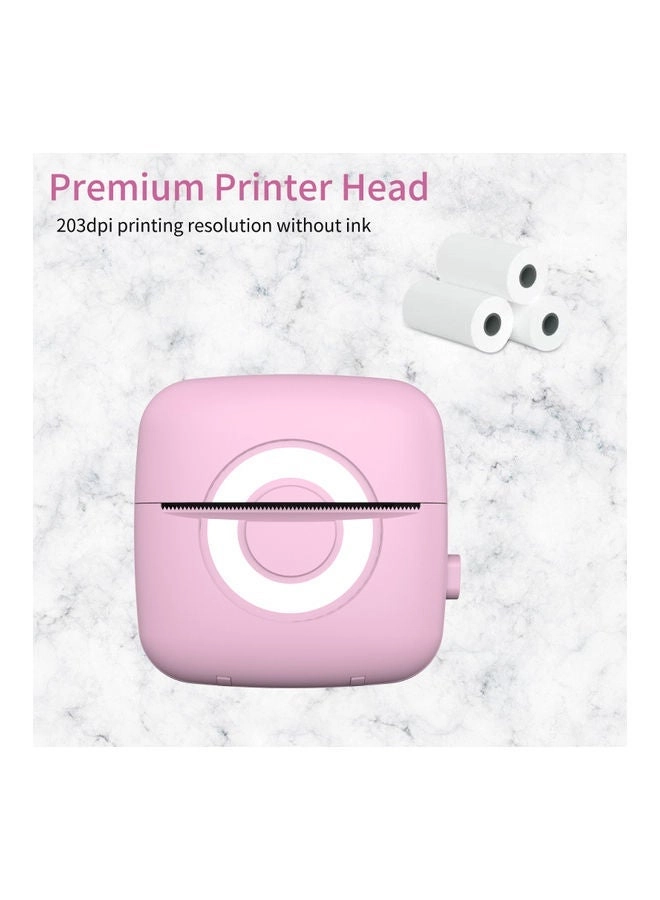 Wireless Mini Photo Printer White/Green