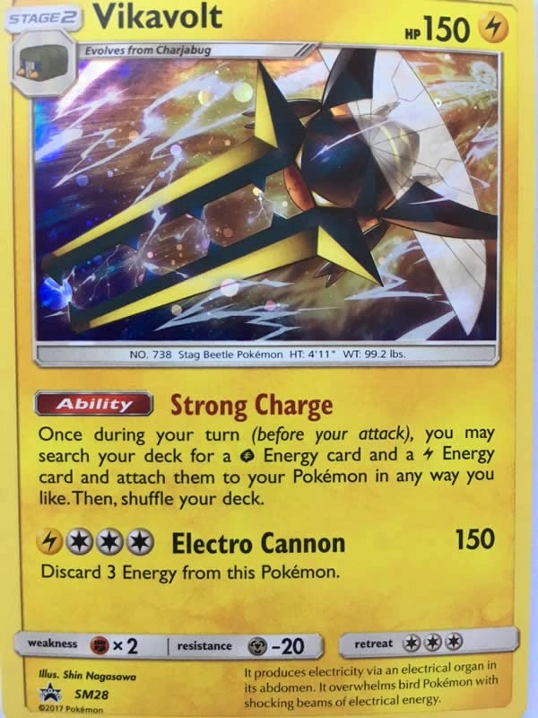 Pokémon Pokemon Vikavolt SM28 - English
