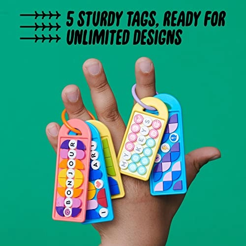 DOTS Bag Tags Mega Pack (41949) - Messaging Multi colour