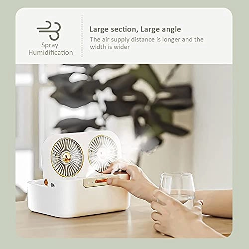 Double Spray Fan - USB Rechargeable 4000mAh 1.4L