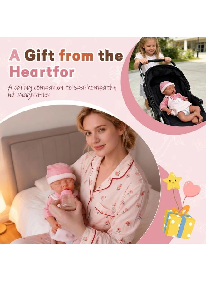 Reborn Baby Doll - 20.1 Inch Silicone Anatomically Correct Ages 3+