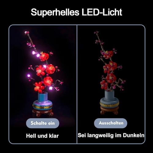 Light Kit - Compatible with Lego 10369 Plum Blossom LED