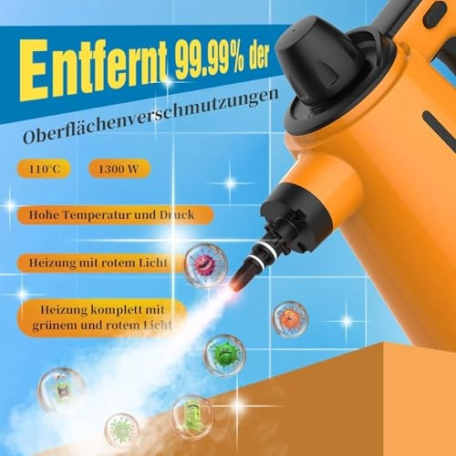 Steam Cleaner - 3.5 Bar 380 Milliliters