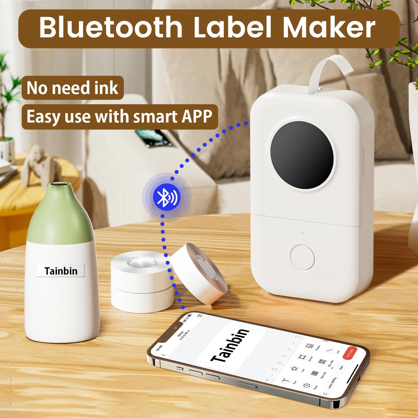 D30 - Portable Bluetooth Inkless