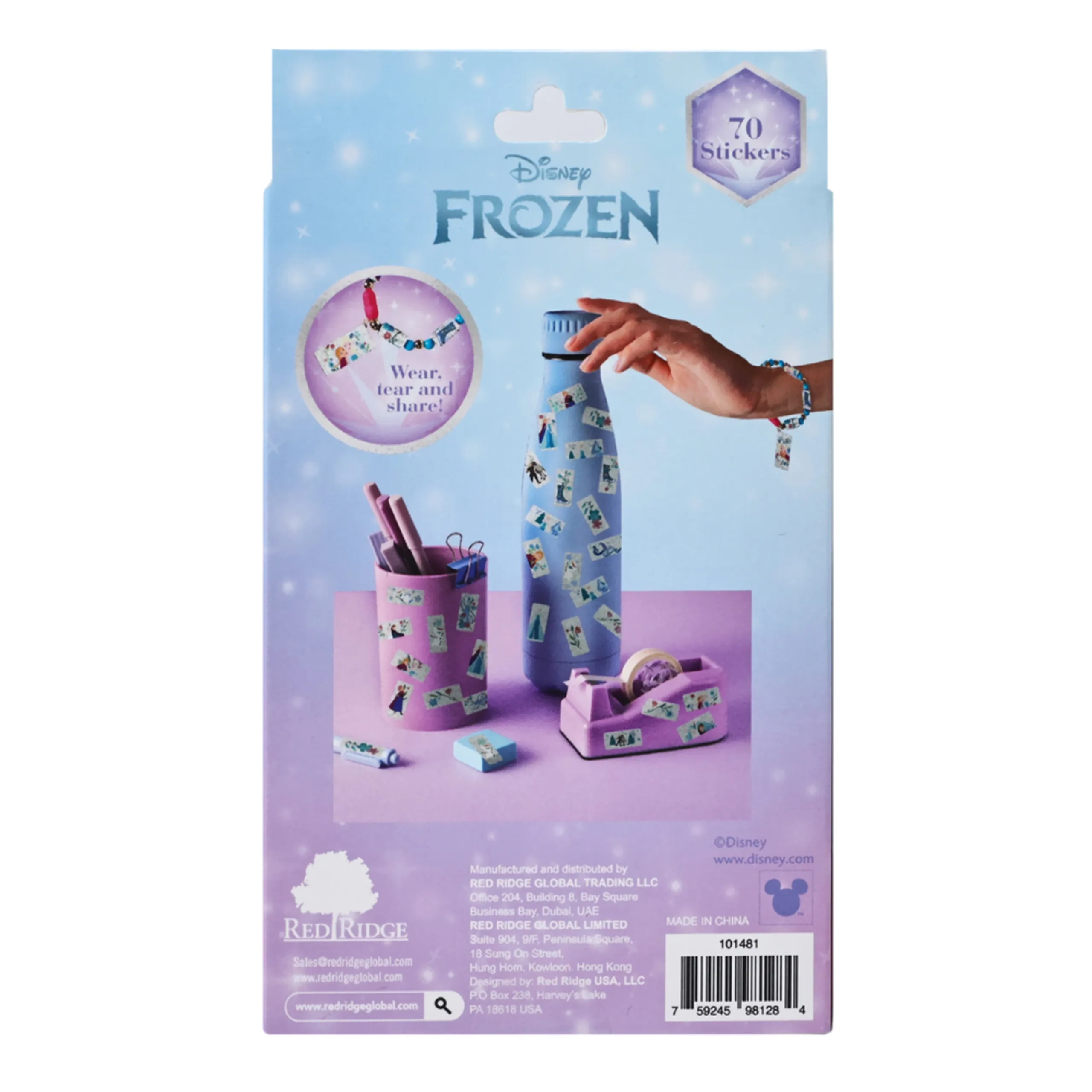 Bracelet Making Kit - 6+ years 70 pcs Frozen