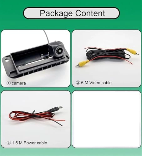 Rear View Camera - Night vision Wire AHD 720P