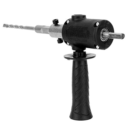 Electric Hammer Conversion Head - Black ABS for Electric Drills