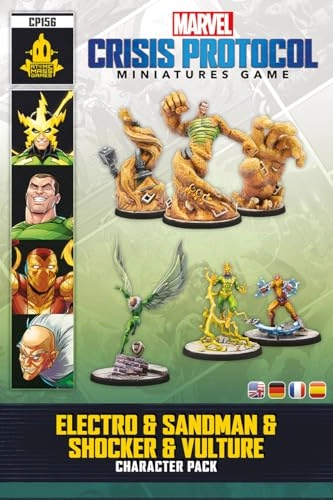 MARVEL: Crisis Protocol: Electro & Sandman & Shocker & Vulture