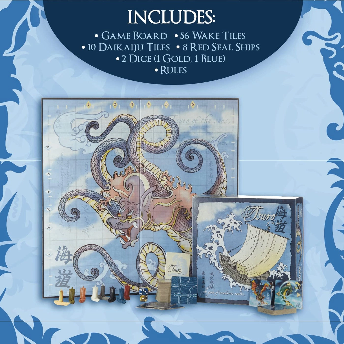 Tsuro of the Seas: A Game of Treacherous Waters