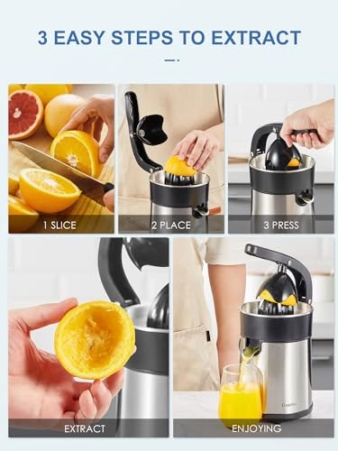 Electric Citrus Juicer Squeezer - 85W