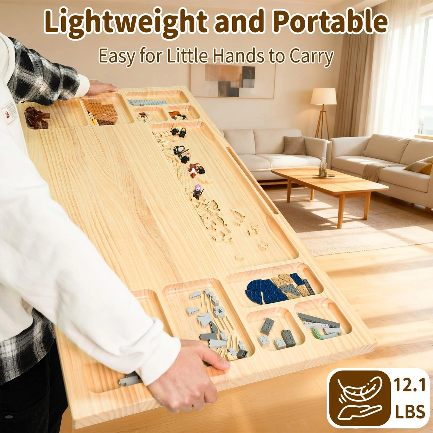 Building Baseplate Table - 1 pcs Block Platform