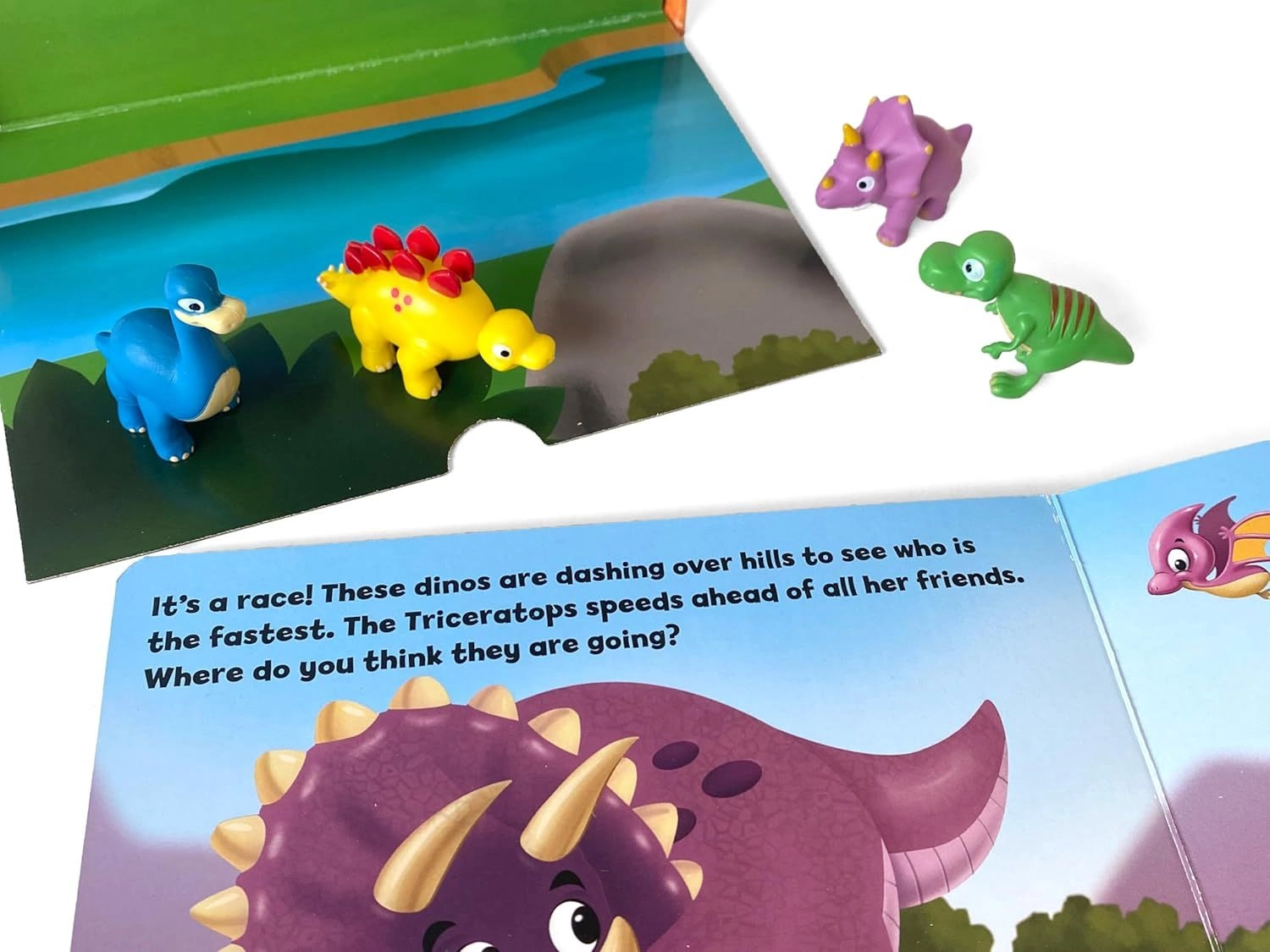 Prehistoric Pals My Mini Busy Board Book - 3 years+