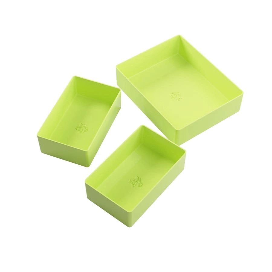 Token Silo Card Add-On - Lime 3 Compartments