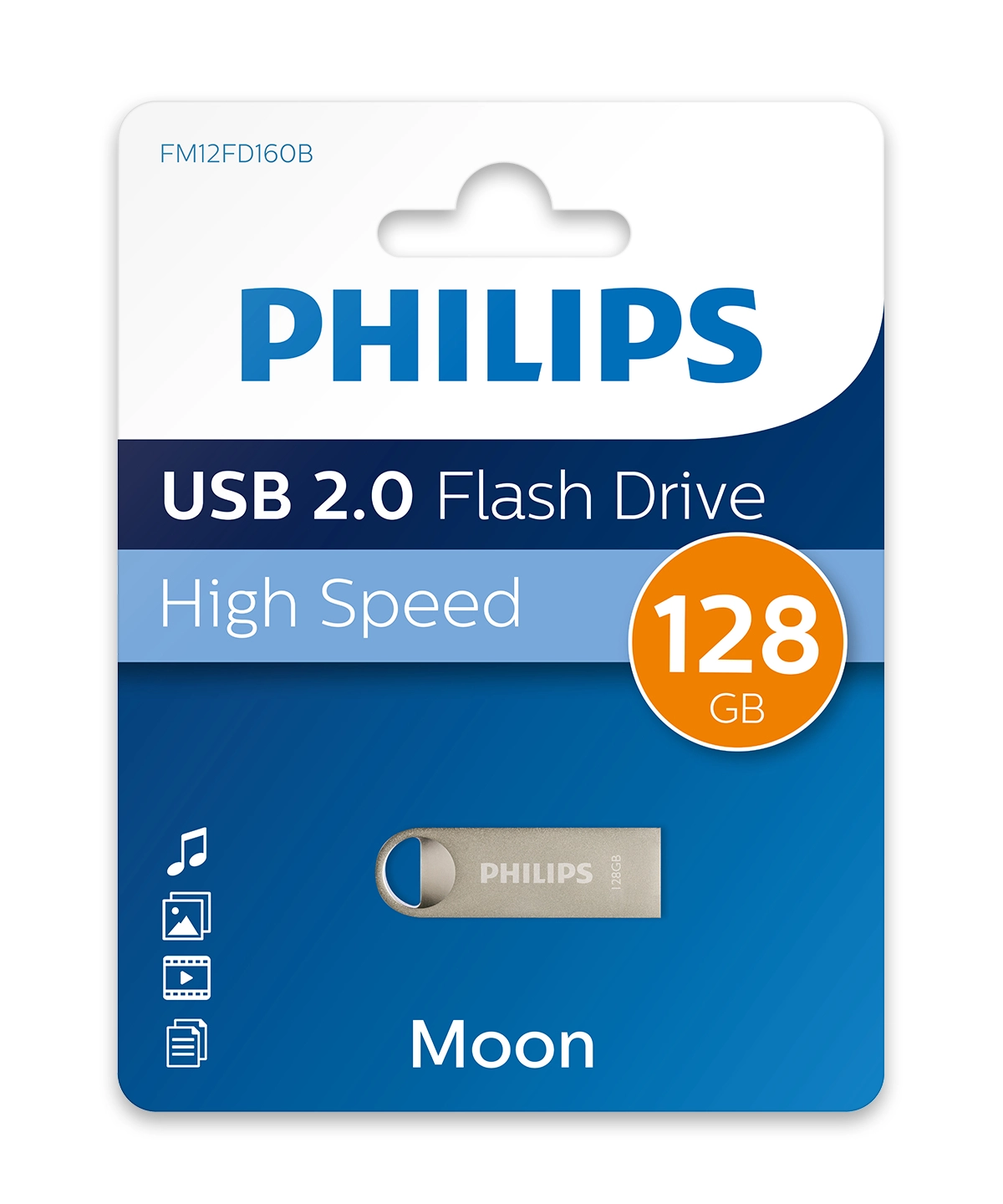 Moon - USB 2.0 USB-A 128GB