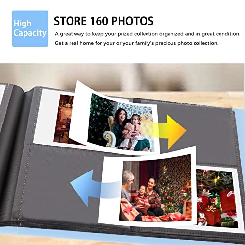 160 Pockets Photo Album - 1 piece(s) 3.5x4.5 Inch