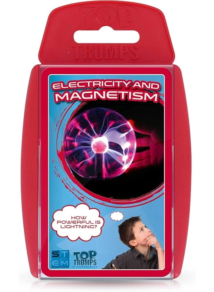 Top Trumps Electricity and Magnetism Card Game - 6 years+ 30 pieces