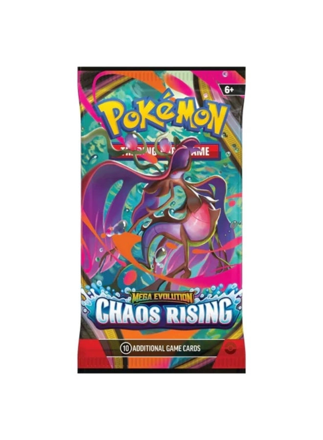 Mega Evolution Chaos Rising Booster Single Pack - 10pcs
