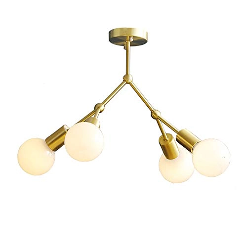 Full Copper Light Luxury Crystal Chandelier