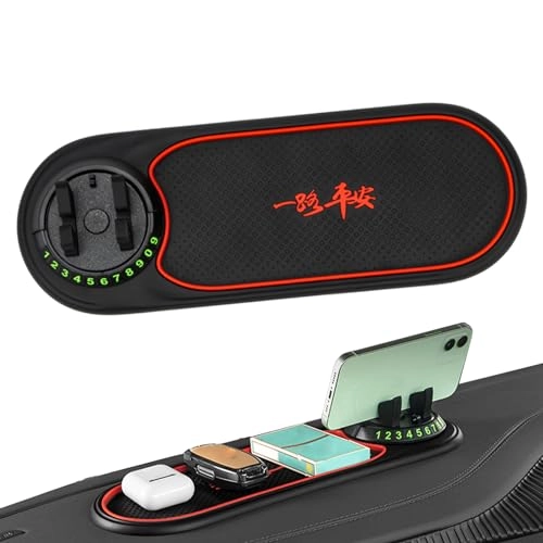 Car Anti Slip Mat Phone Holder - Multifunctional Dashboard Pad Smartphones