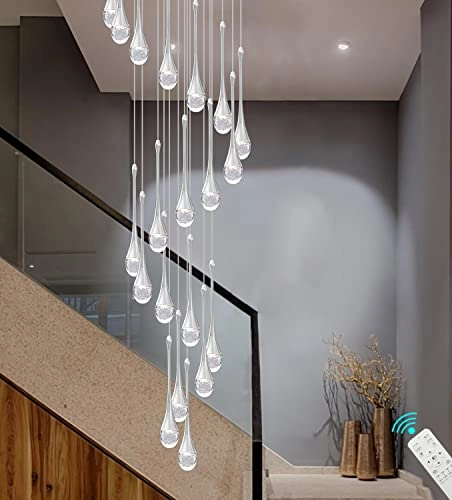 Spiral Stair Pendant Chandelier - 138''/350cm