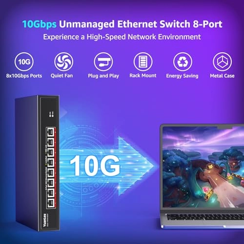 8 Port 10G Switch 8-Ports