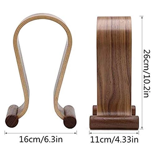 Headphone Stand for Universal - 6.3 * 4.33 * 10.2 Inch Arched Bridge Base Non-slip Feet
