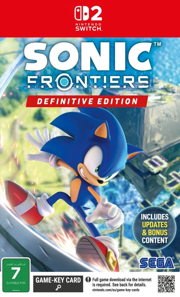 SEGA Sonic Frontiers Definitive Edition - Nintendo Switch 2