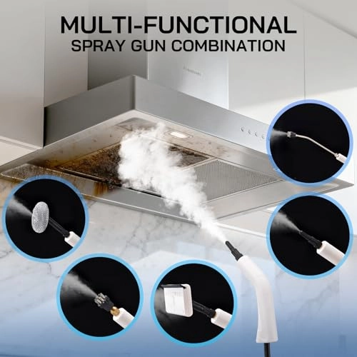 Portable High Pressure Steam Cleaner - 3,5-bar 1100ML