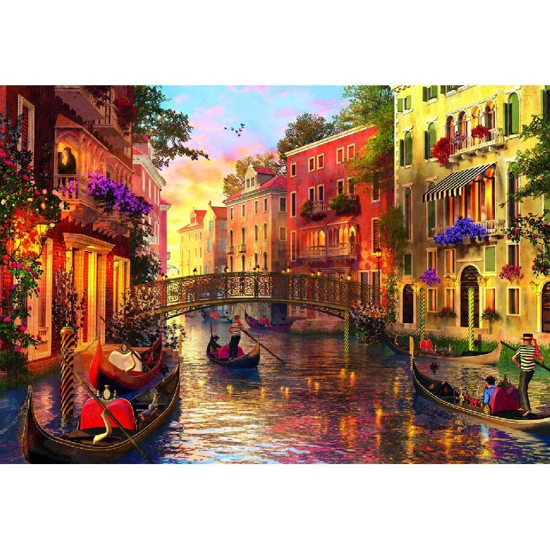 Sunset in Venice Puzzle (17124) - 1500 pcs