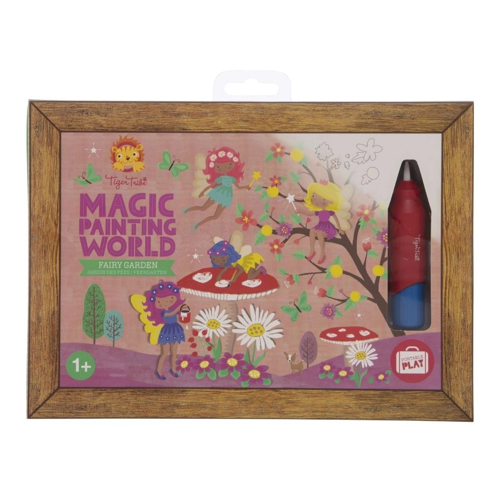 Tiger Tribe Magic Painting World Fairy Garden - 3+ years