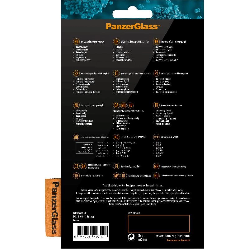 Privacy Antibacterial Tempered Glass Screen Protector for iPhone 12 Pro Max