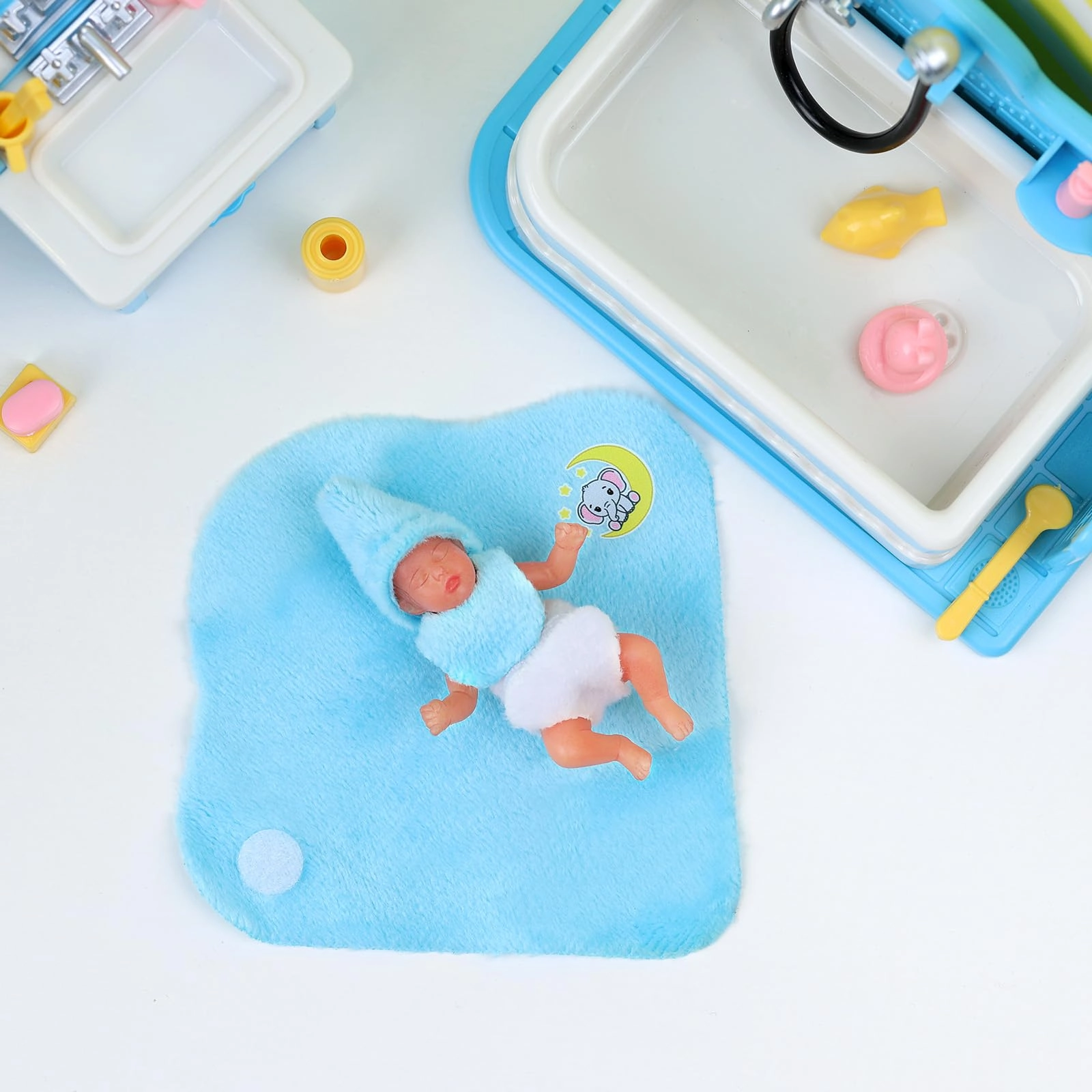 Baby Doll - 3 Inch Silicone Sleeping