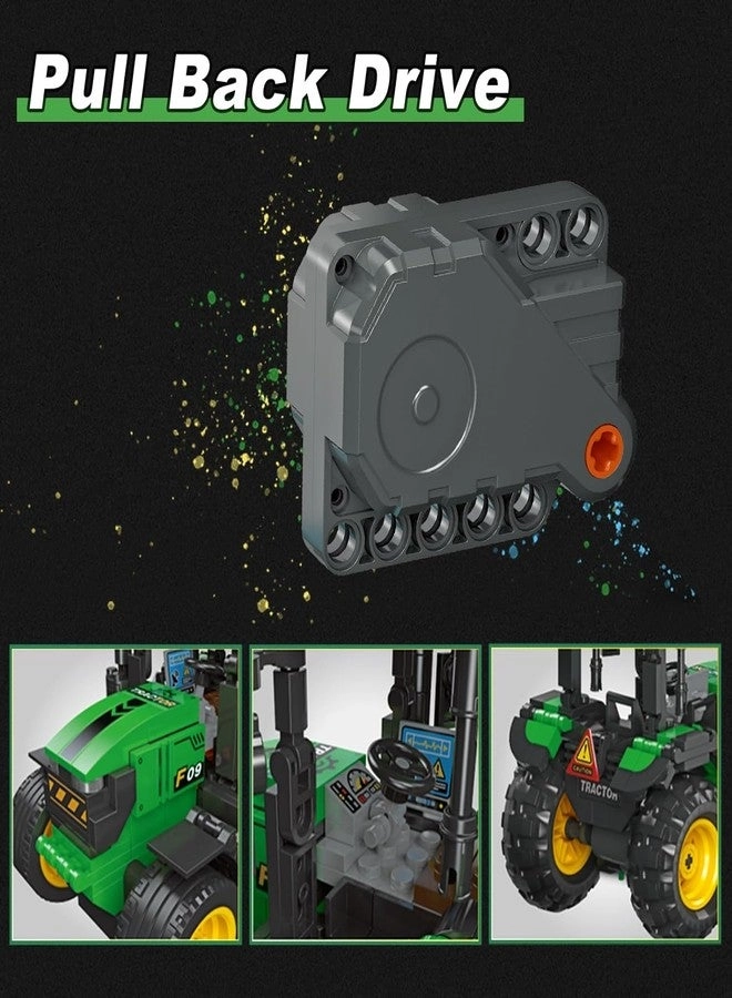 Farm Tractor - 295 pcs