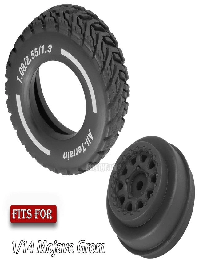 RC Wheel Tires - 1/14