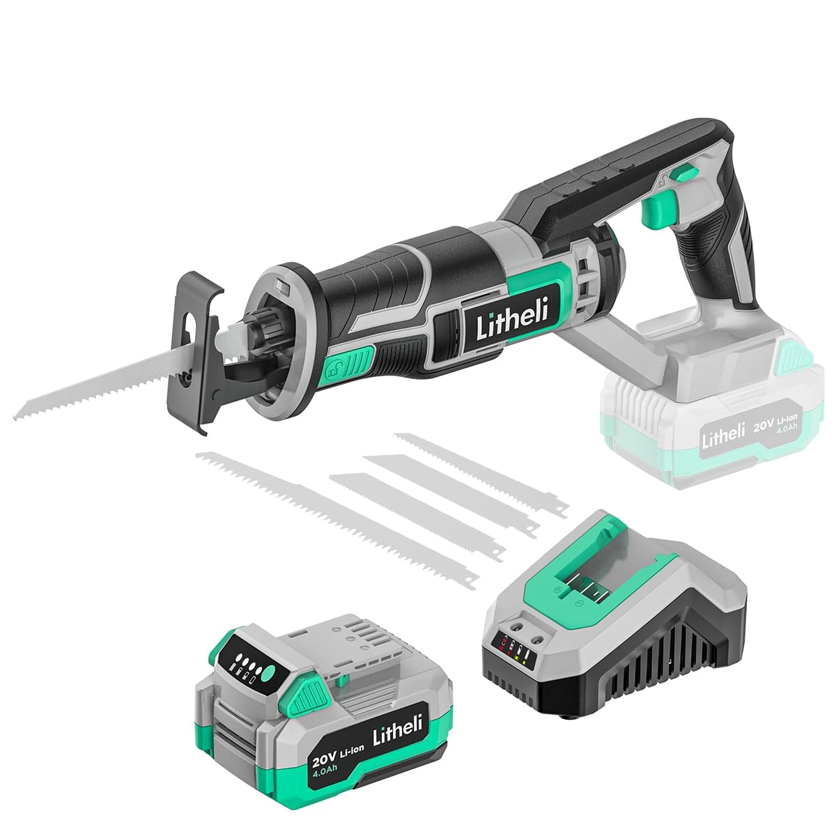Litheli Alternative saw - 90 watts 4.0 Ah