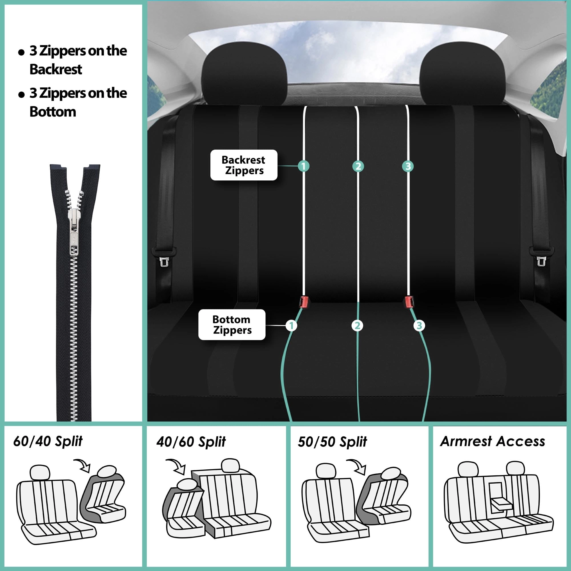 Car Seat Cover Full Set