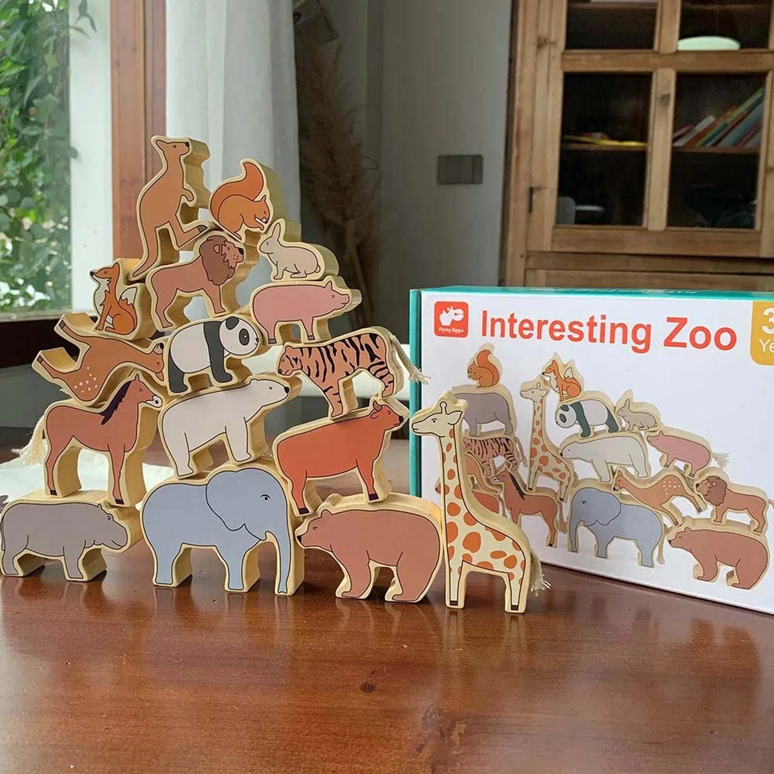 Animals Set - 3 years+ 16 pieces
