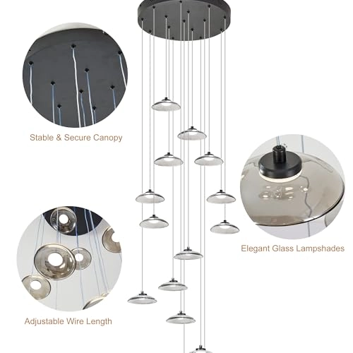 Modern LED Dimmable Chandeliers