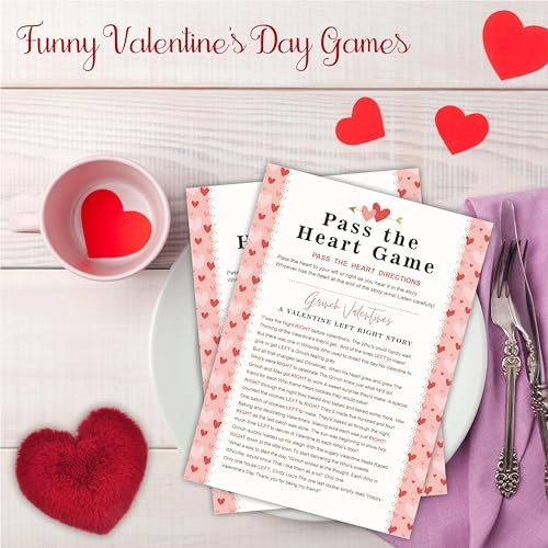 Valentine's Day Pass The Heart Game - Kid