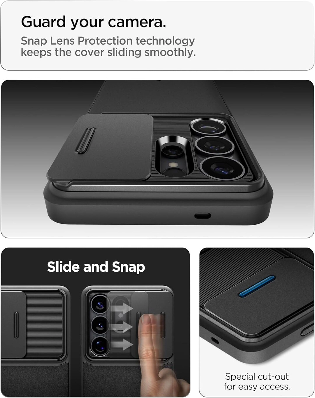 Optik Armor Case for Samsung Galaxy S26 Ultra - Polycarbonate, Thermoplastic Polyurethane