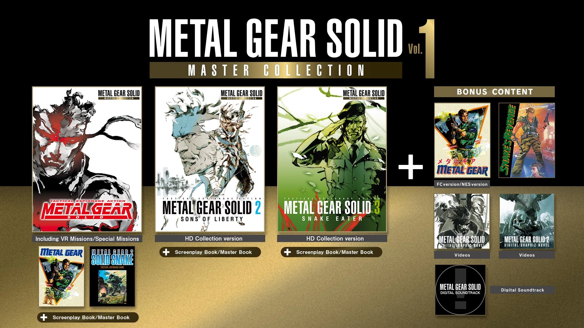 Metal Gear Solid: Master Collection Vol. 1 - Nintendo Switch