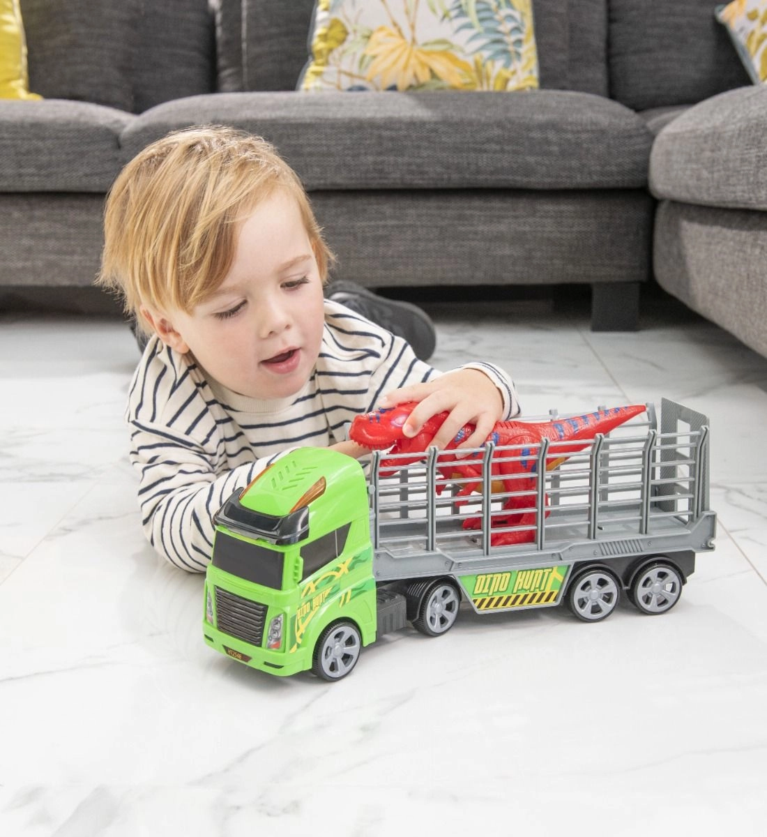 Dino Transporter - Light & Sound 3+ yrs