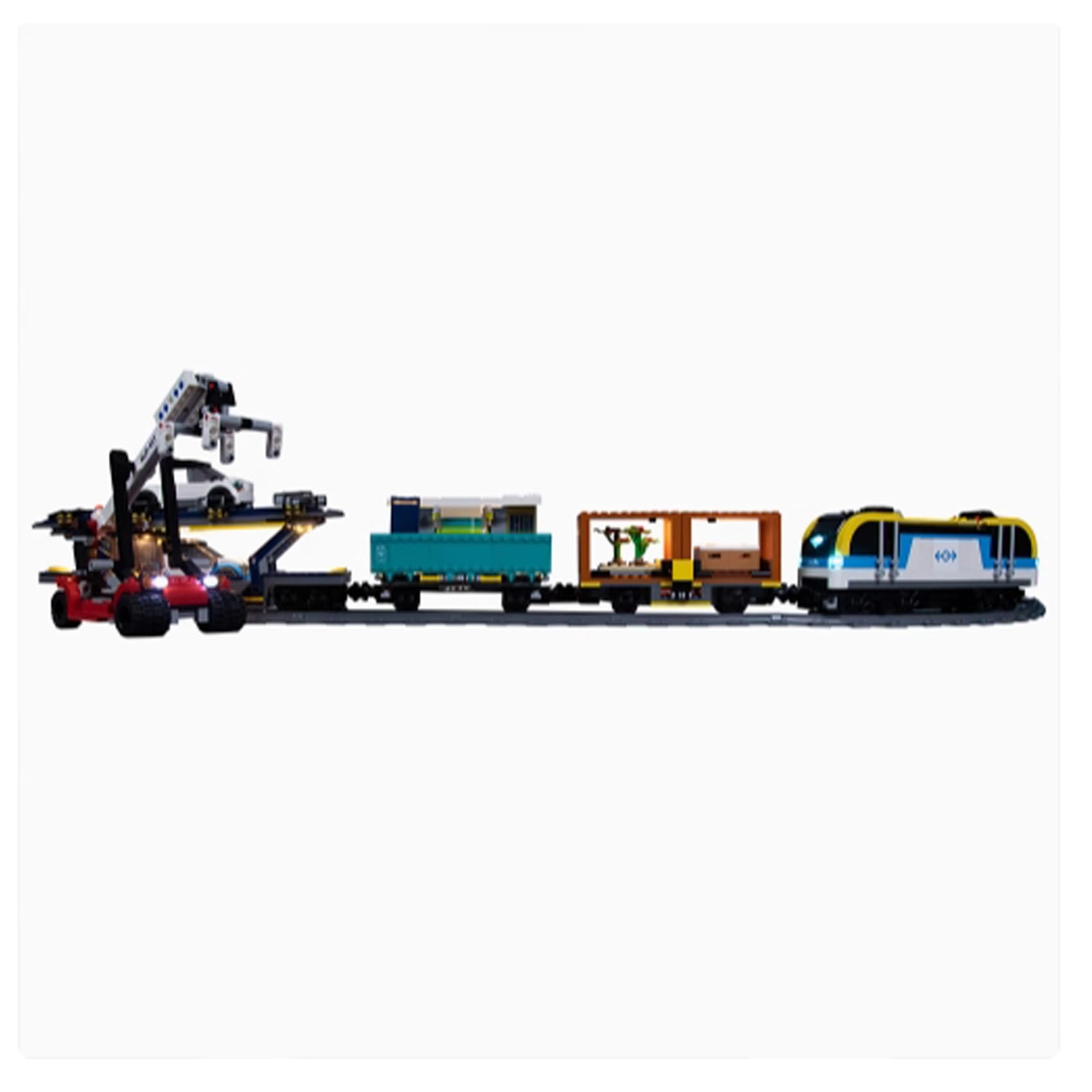 FEIFANBOYANG LED Light kit for LEGO City Train 60336 - Polyethylene (PE)