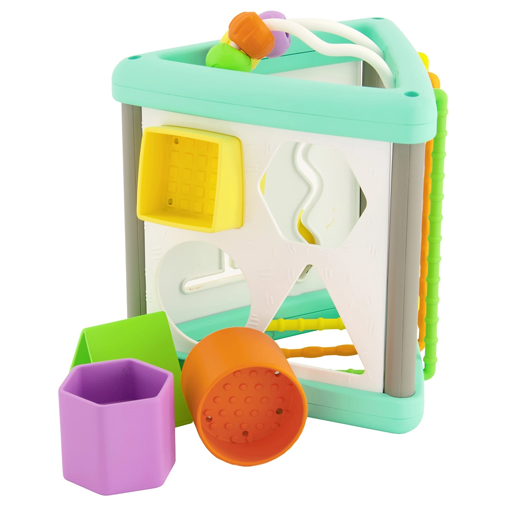 Activity Triangle & Shape Sorter - Suitable from 3 Months & Above