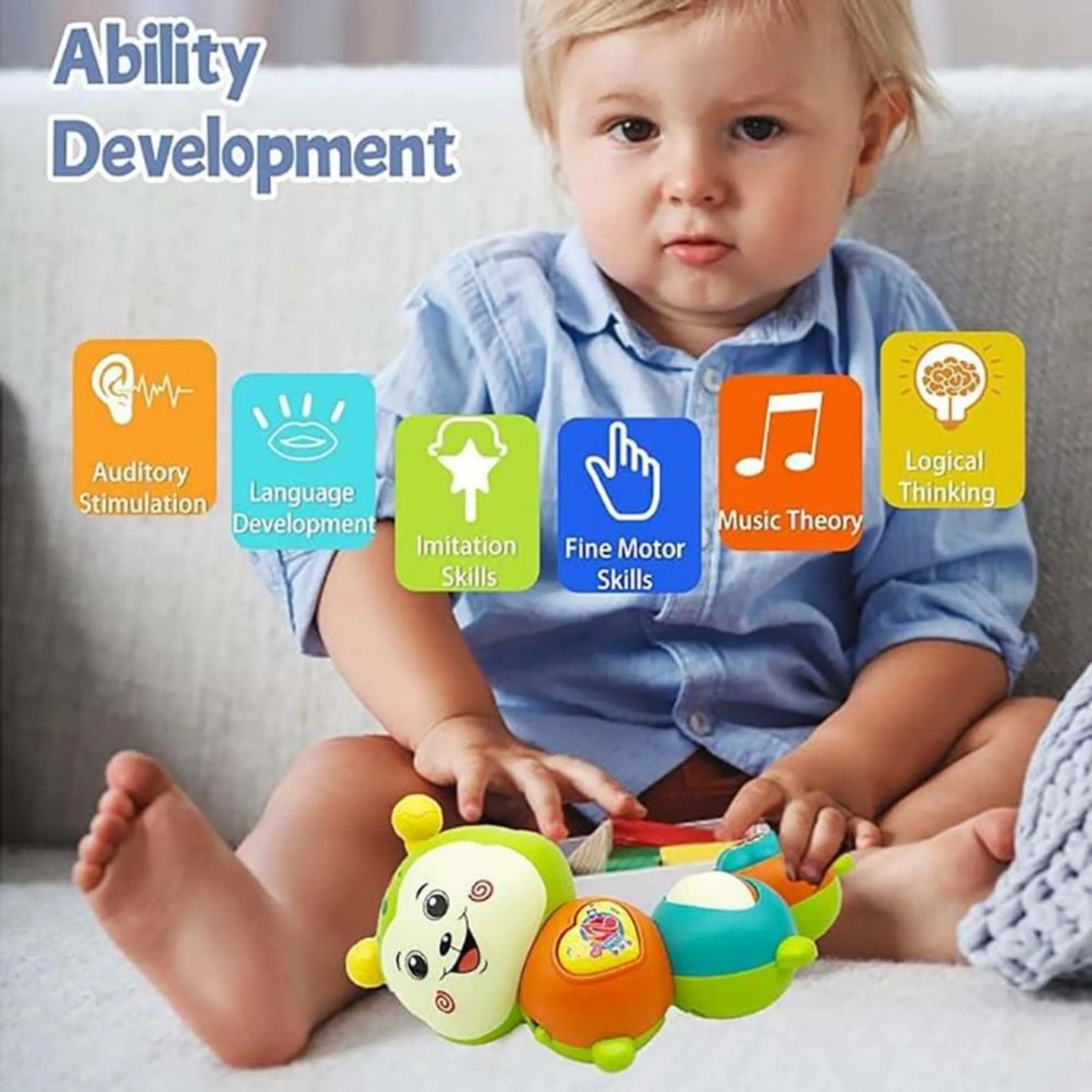 Baby Rattle - Suitable for 12 months & above