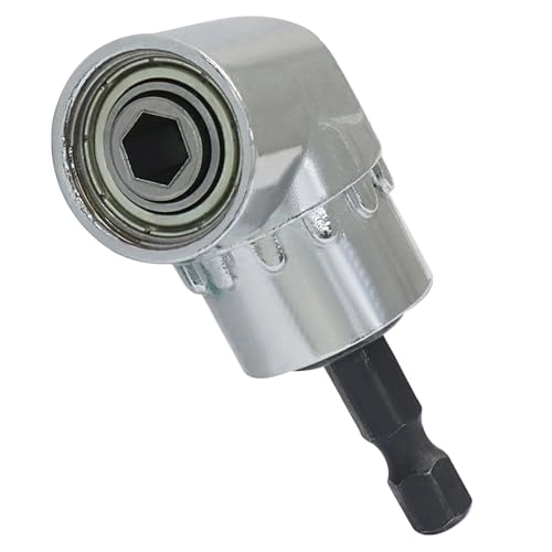 Right Angle Drill Attachment - 140mm 60mm 1/4-inch